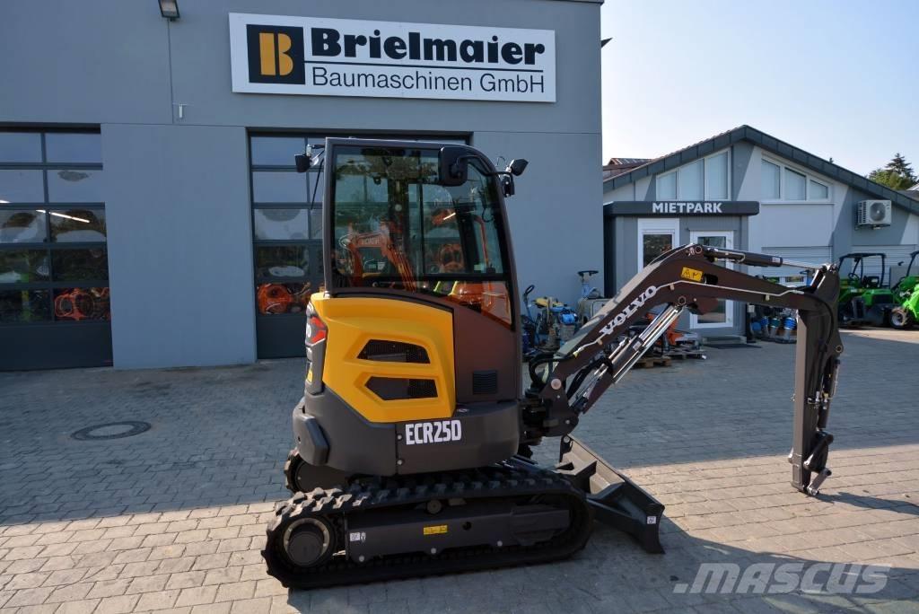 Volvo ECR 25 D Mini bagri <7t