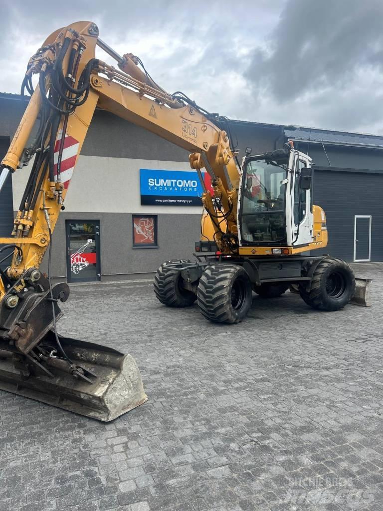 Liebherr 314 Bagri na kolesih