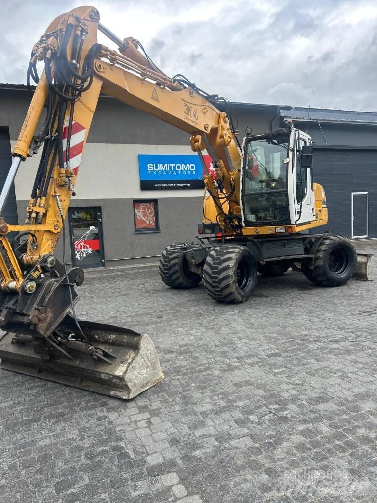 Liebherr 314 Bagri na kolesih