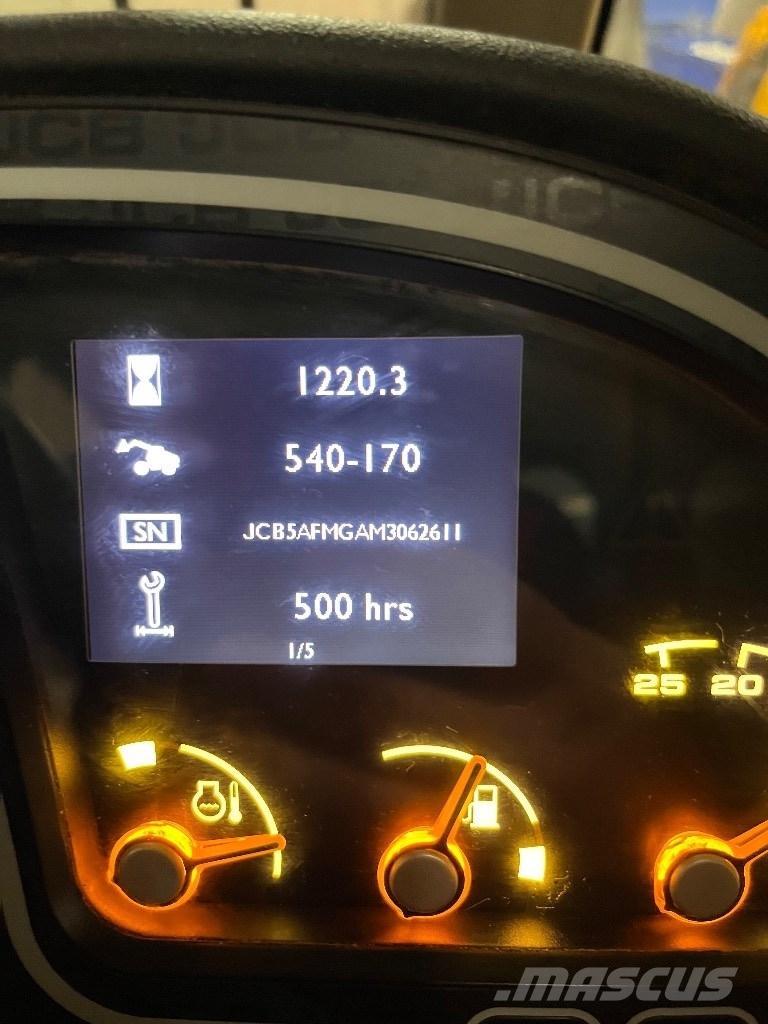 JCB 540-170 Teleskopski viličarji