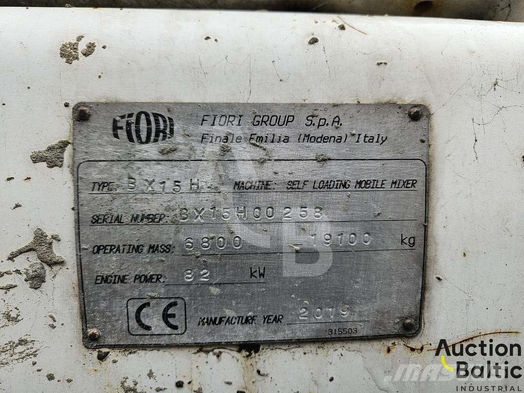 Fiori BX15H Avtomešalci za beton