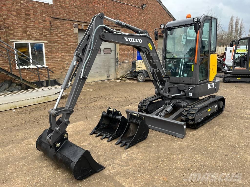 Volvo EC 27 D Mini bagri <7t