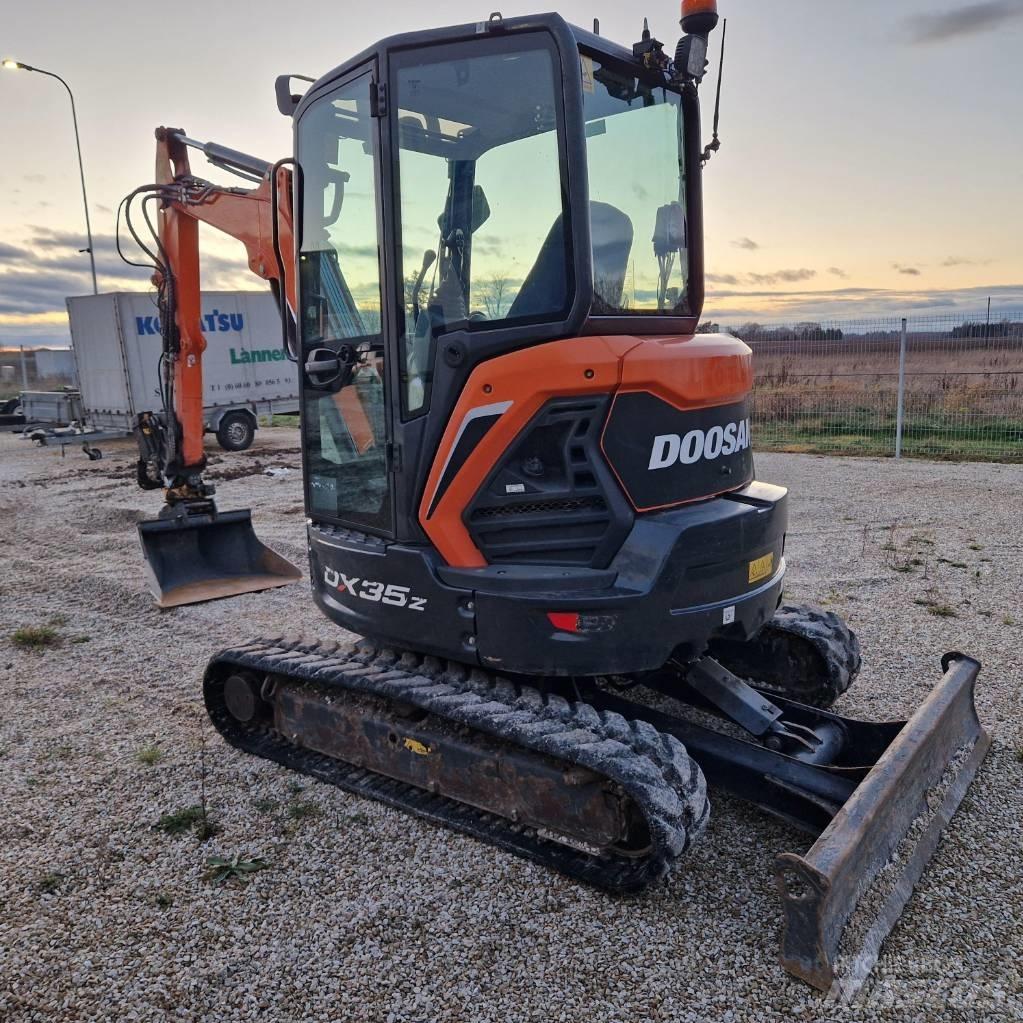 Doosan DX 35 Z Mini bagri <7t