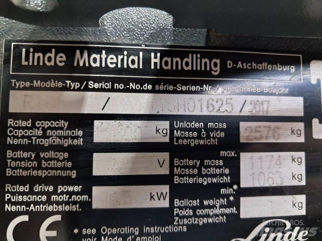 Linde R16S Viličarji s pomičnim teleskopom