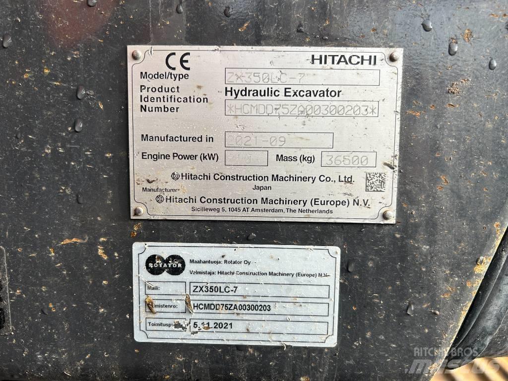 Hitachi ZX350LC-7 Bagri goseničarji