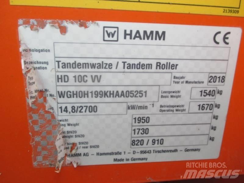 Hamm HD 10 C VV Dvojni valjarji