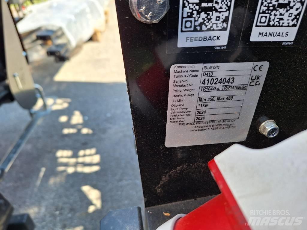 Palax D410 PRO+ Cepilniki, lesni drobilci, in žage