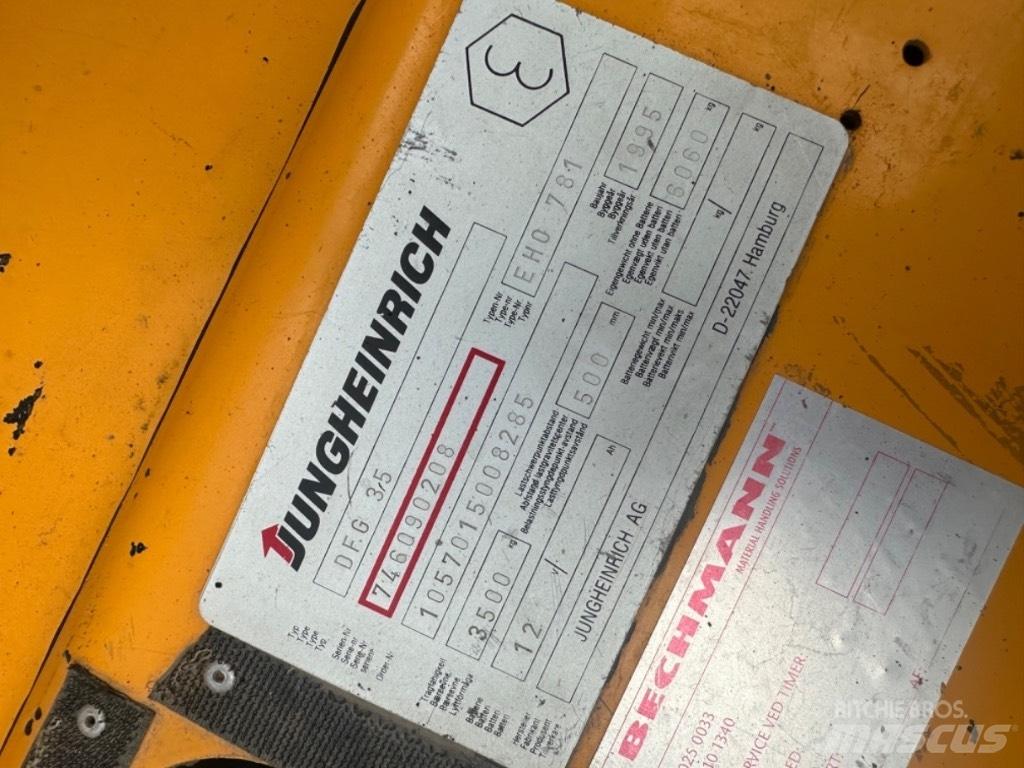 Jungheinrich EFD35 Dizelski viličarji
