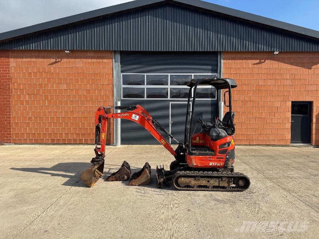 Kubota U 17-3 Mini bagri <7t