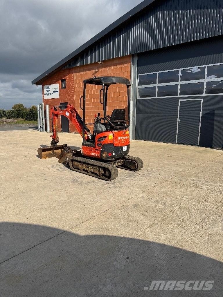 Kubota U 17-3 Mini bagri <7t
