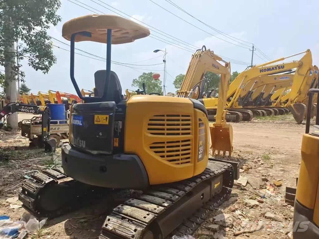 Komatsu PC35 Mini bagri <7t