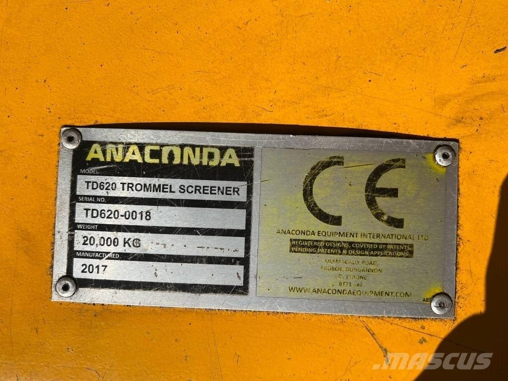 Anaconda TD 620 Valjasta sita