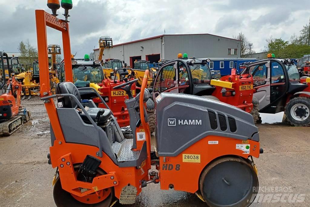 Hamm HD 8 VV Dvojni valjarji