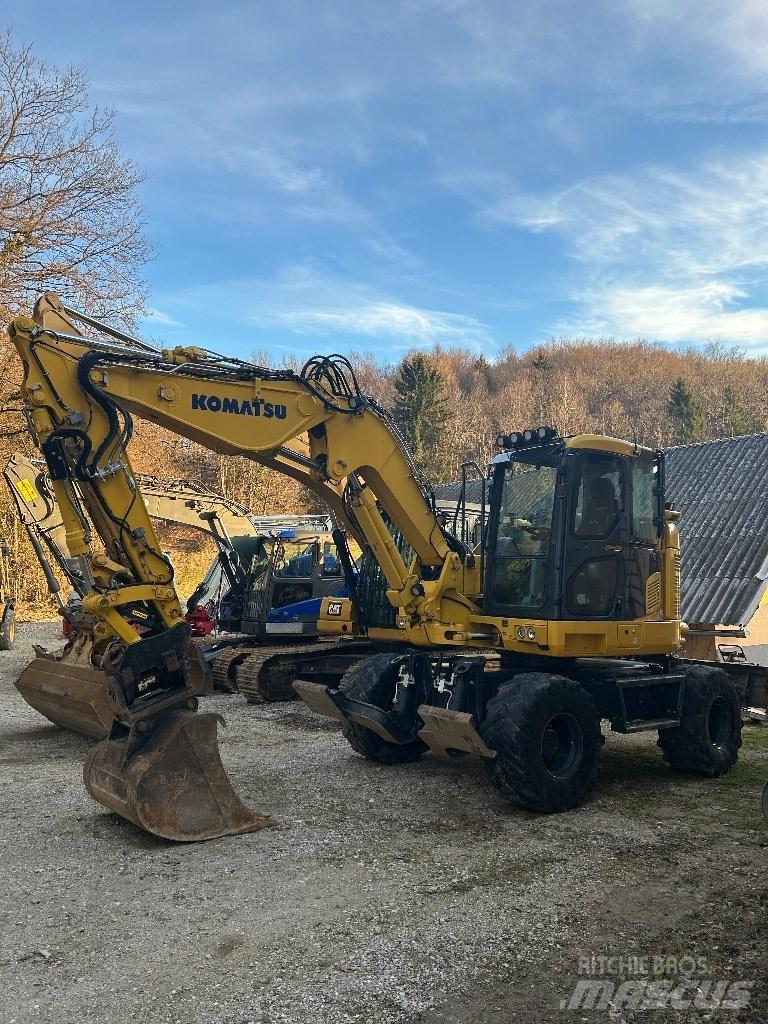 Komatsu Pw118mr11 Bagri na kolesih