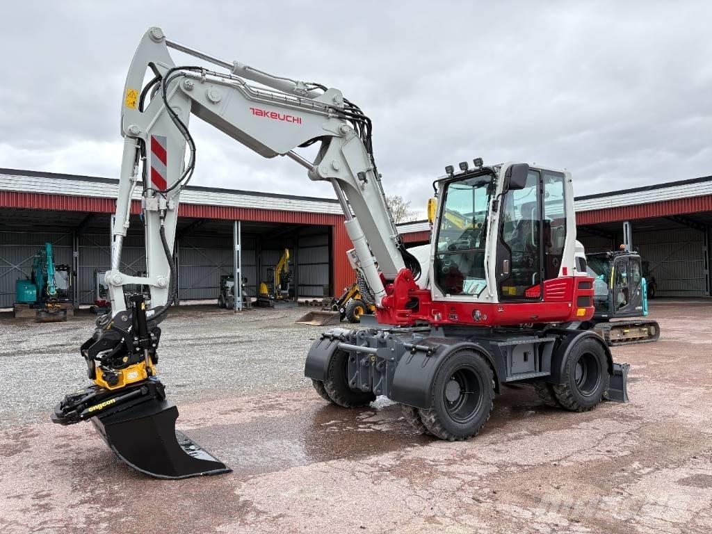 Takeuchi TB395W Bagri na kolesih