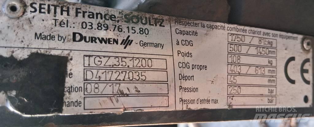 Mitsubishi FB 35 N Električni viličarji
