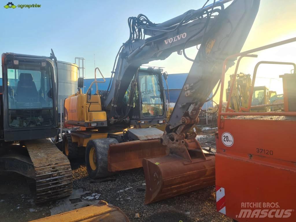 Volvo EW 140 C Bagri na kolesih