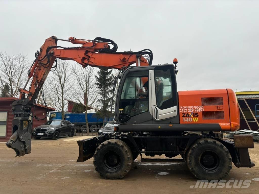 Hitachi ZX140 W-3 Bagri na kolesih