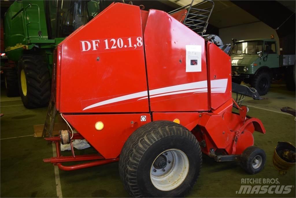 Unia DF 120 1,8 Balirke (okrogle bale)