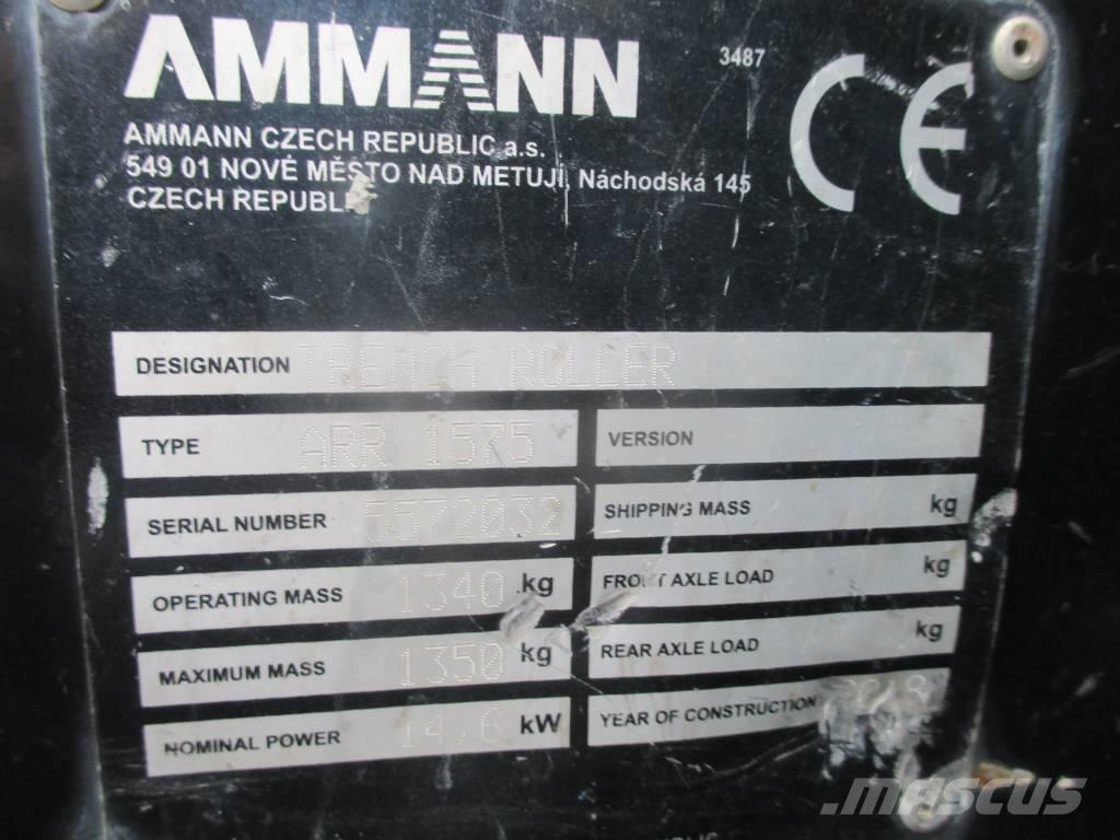 Ammann ARR 1575 Dvojni valjarji