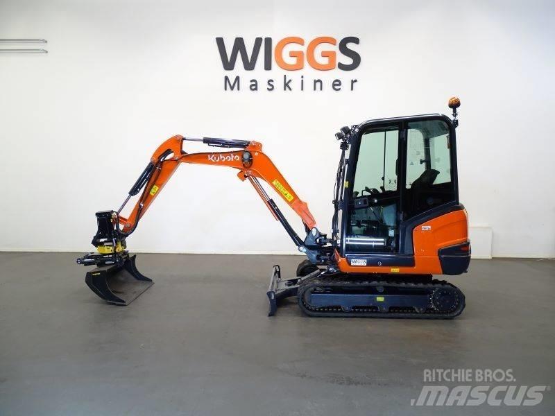 Kubota KX 027-4 Mini bagri <7t
