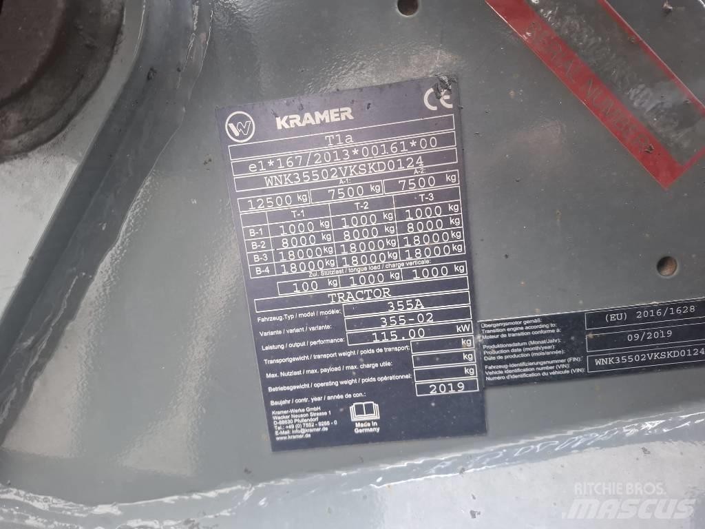 Kramer 8155 Kolesni nakladalci