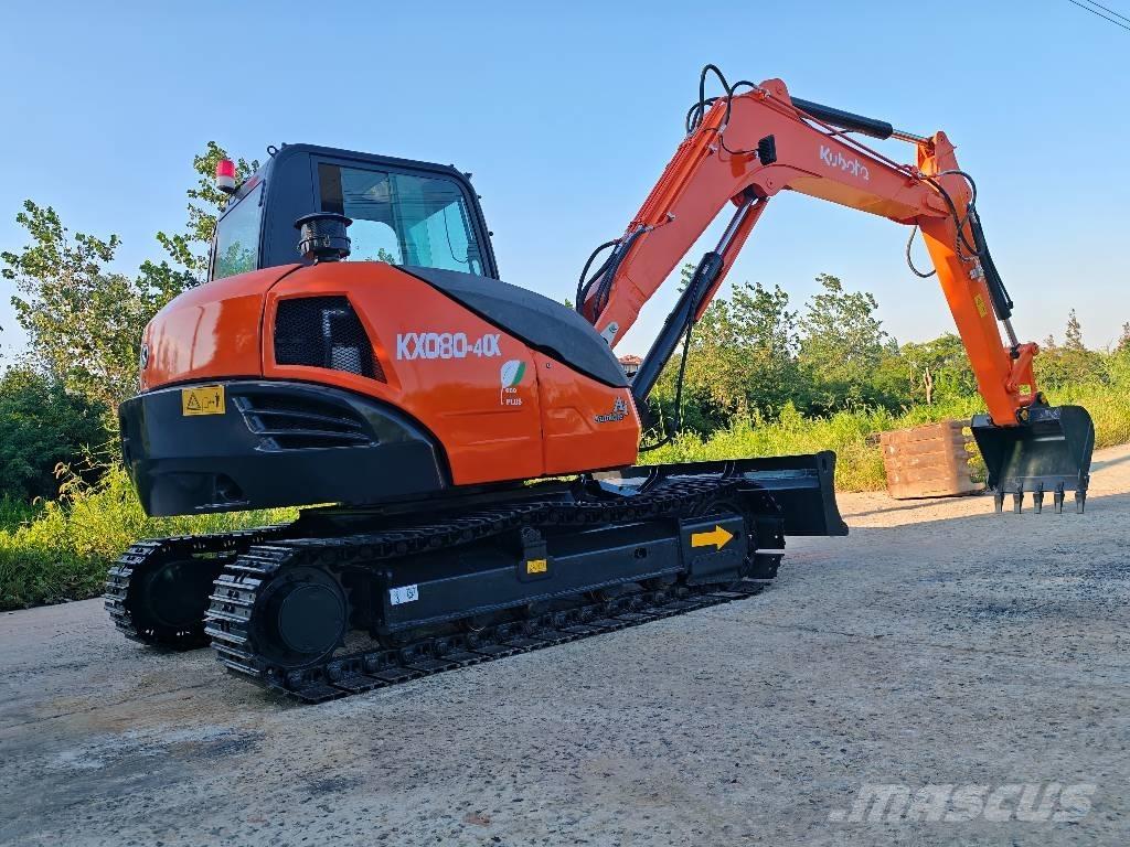 Kubota KX 080-4 CX Midi bagri 7t – 12t