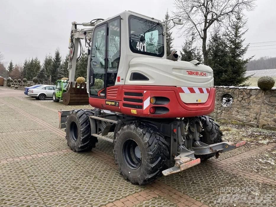 Takeuchi TB 295 Bagri na kolesih