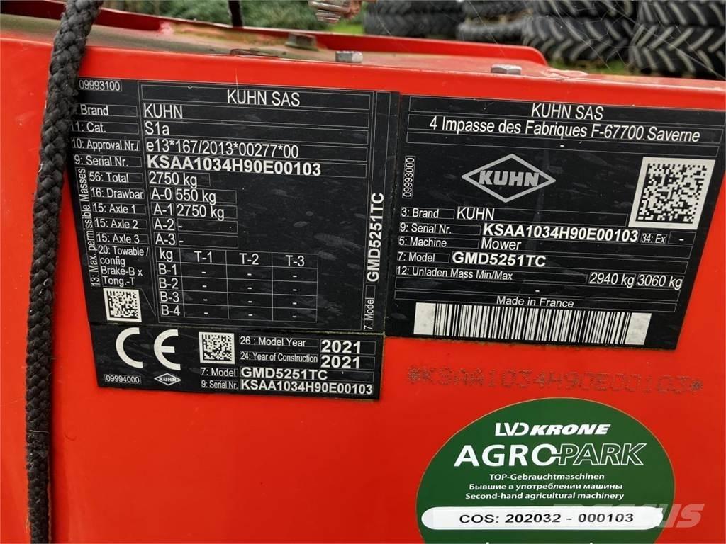 Kuhn GMD5251TC Kosilnice