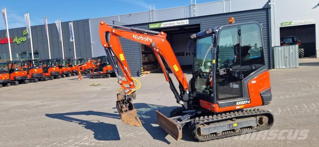 Kubota KX 027-4 Mini bagri <7t
