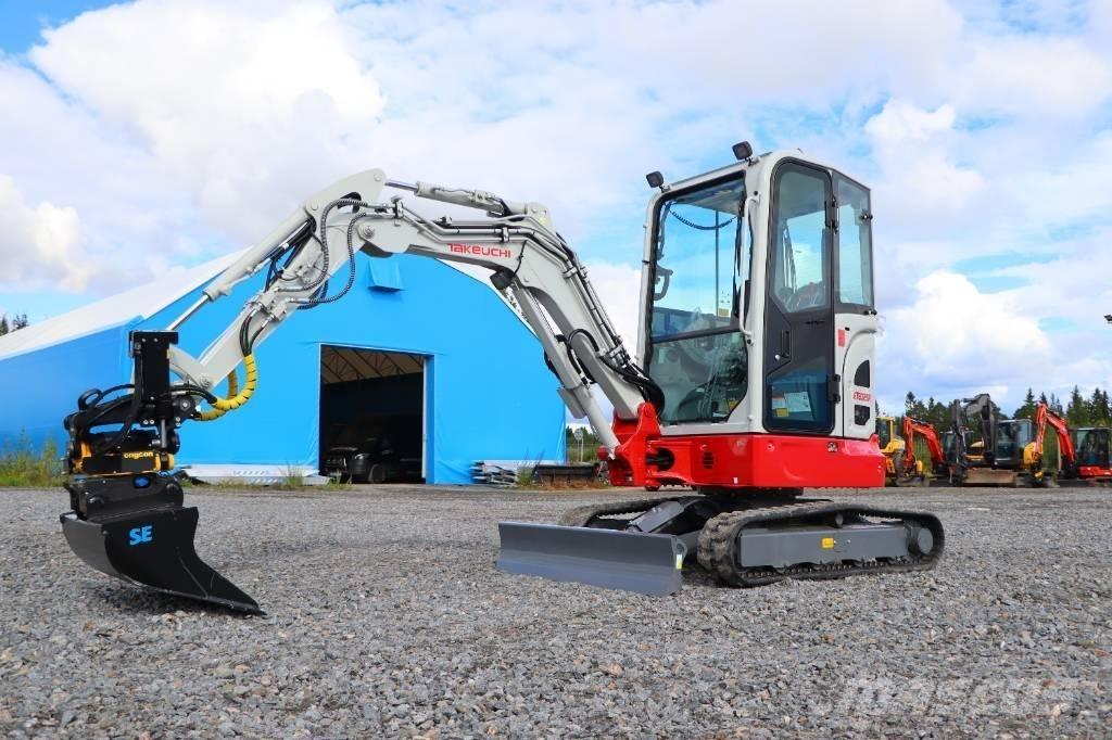 Takeuchi TB325R Mini bagri <7t