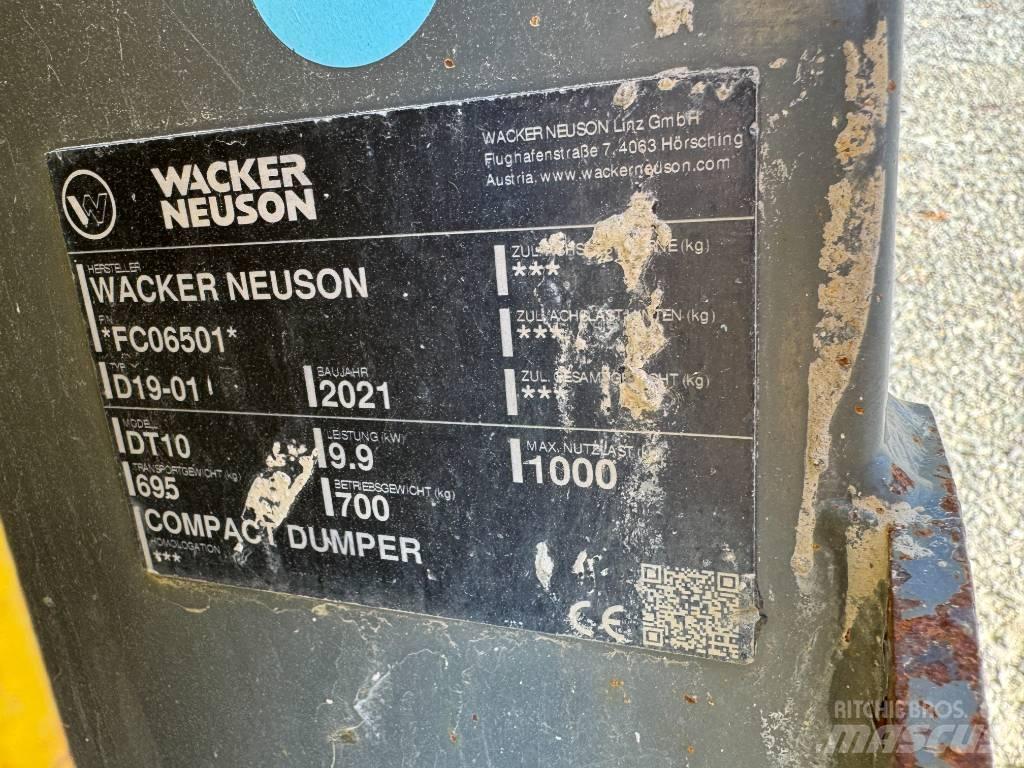 Wacker Neuson DT10 Demperji goseničarji