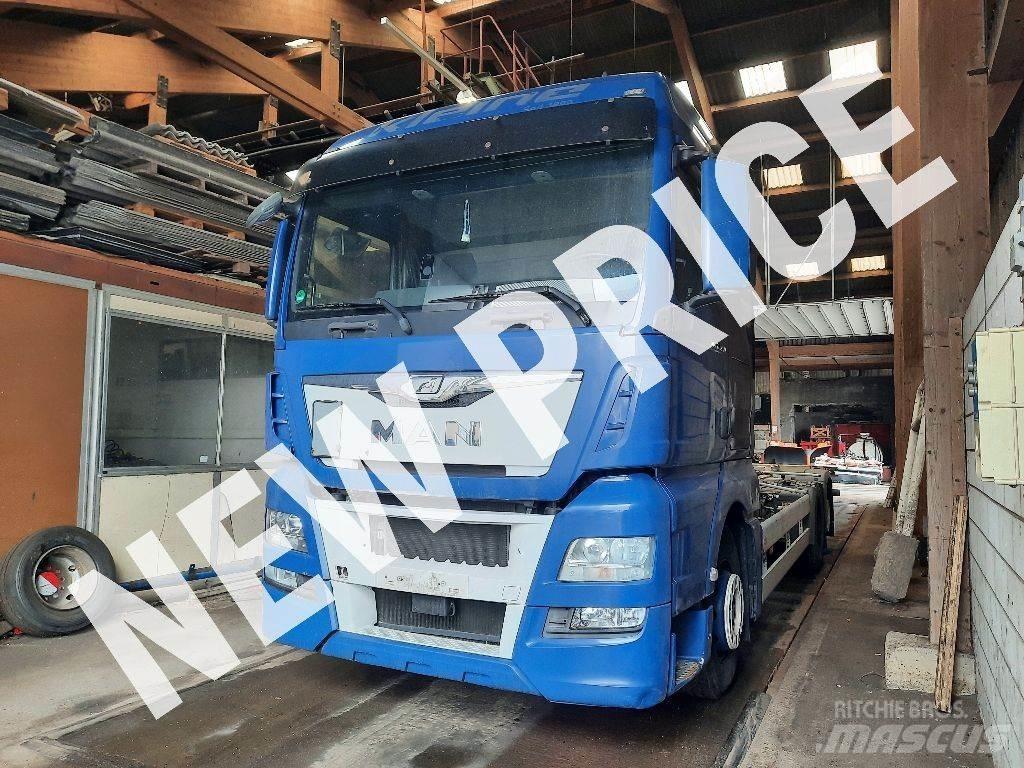 MAN TGX 26.440 Razstavljivi tovornjaki z žičnimi dvigali
