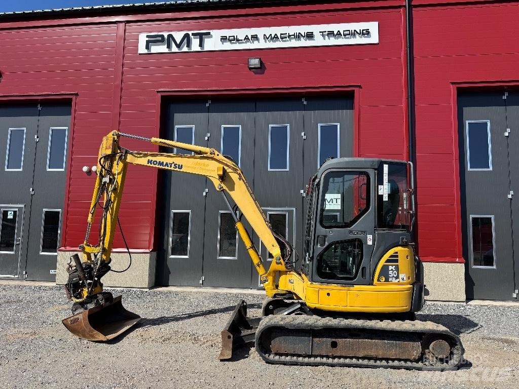 Komatsu PC 50 Mini bagri <7t