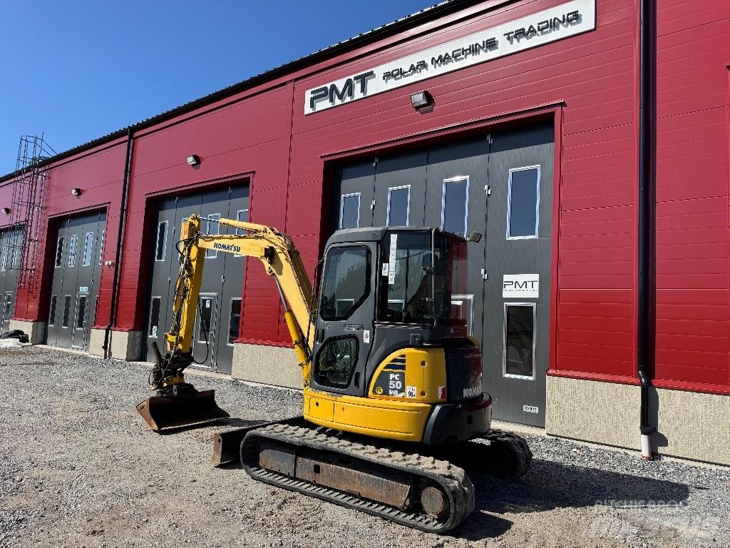 Komatsu PC 50 Mini bagri <7t