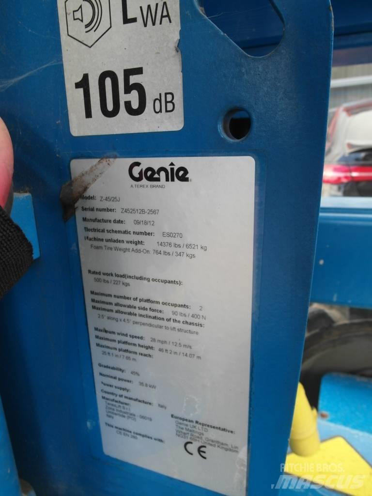 Genie Z 45/25 J Zglobne dvižne ploščadi