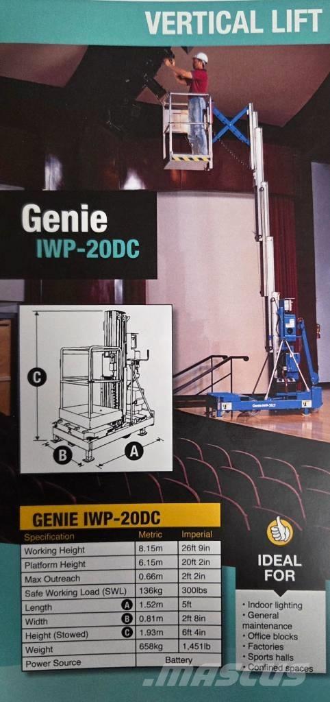 Genie IWP 20 S Vertikalna dvigala