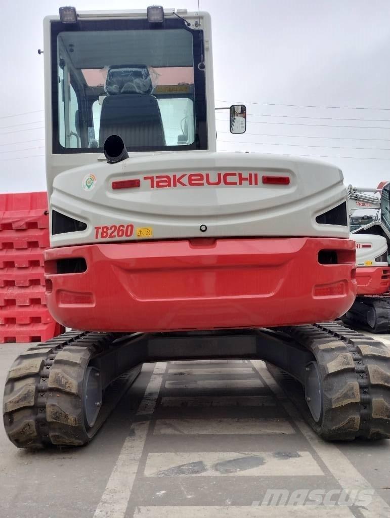 Takeuchi TB 260 Mini bagri <7t