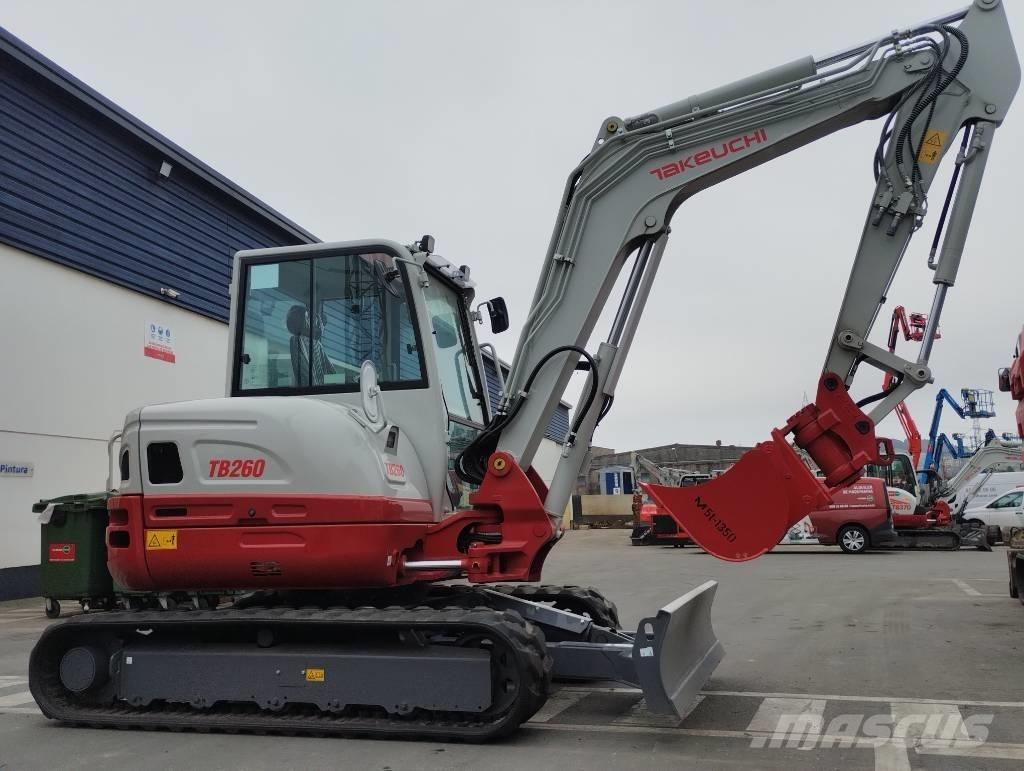 Takeuchi TB 260 Mini bagri <7t