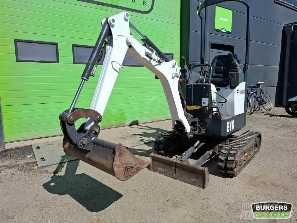 Bobcat E10 Mini bagri <7t
