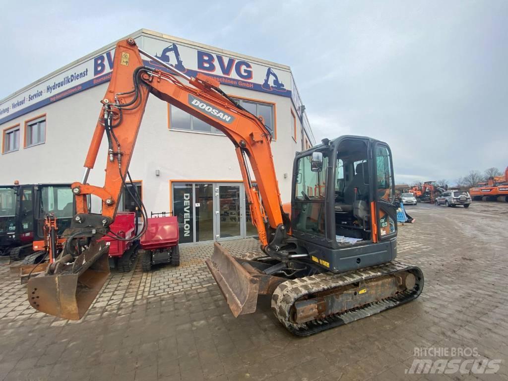Doosan DX 63-3 Mini bagri <7t