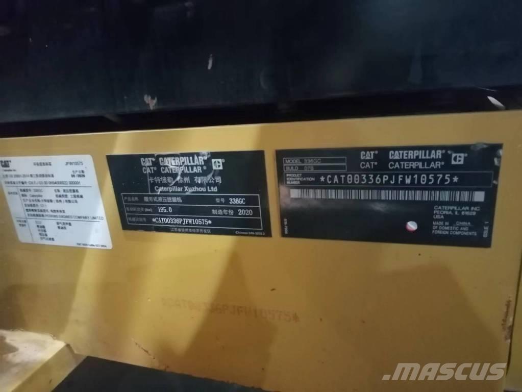 CAT 2020 CAT 336Gc Bagri na kolesih