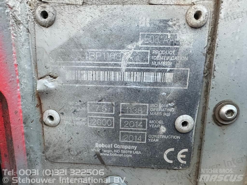 Bobcat E08 (E10) Mini bagri <7t