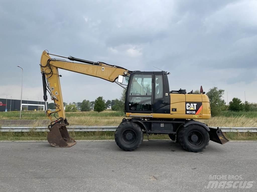 CAT M313D - CE Bagri na kolesih