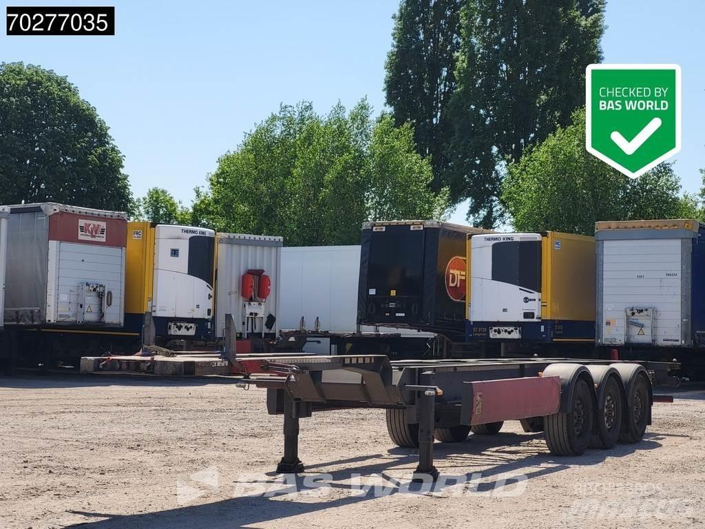 Van Hool 3 axles Kontejnerske polprikolice