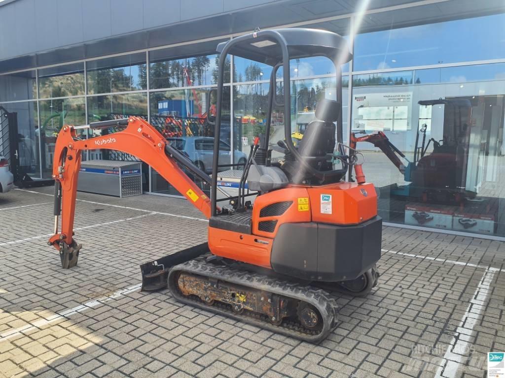 Kubota U 17-3 Mini bagri <7t