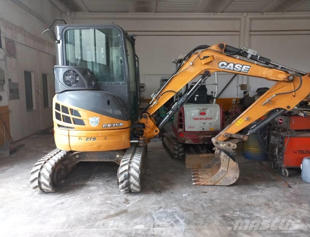 CASE CX 35 B ZTS Mini bagri <7t