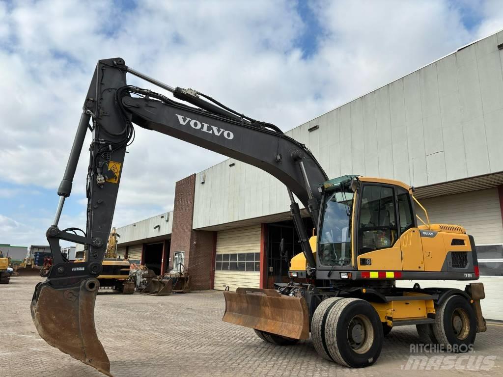 Volvo EW 180 D Bagri na kolesih