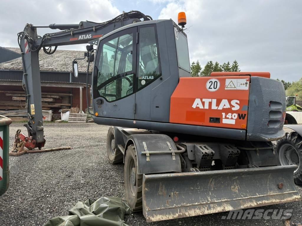 Atlas 140 W Bagri na kolesih
