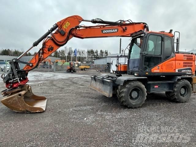 Doosan DX 170 W-5 Bagri na kolesih